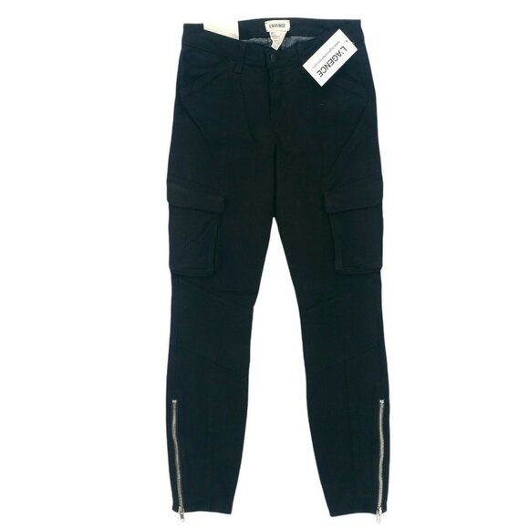 L'AGENCE Pants - L’AGENCE MONTGOMERRY Skinny Cargo Pants Ankle Zip